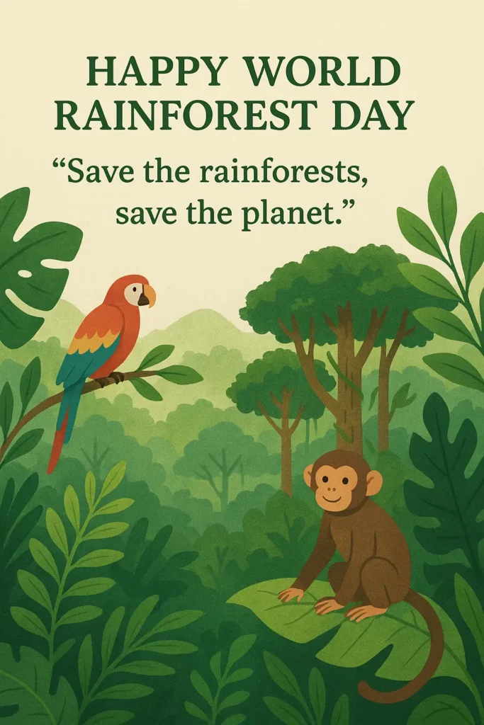 Happy World Rainforest Day Quotes And Wishes