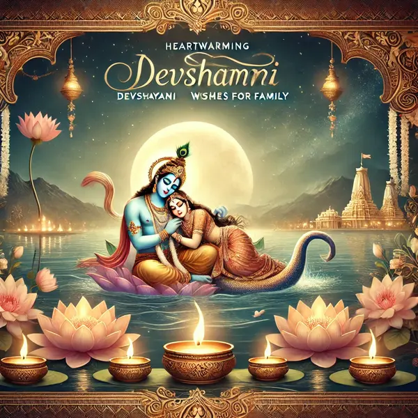 Heartwarming Devshayani Ekadashi Wishes for Family