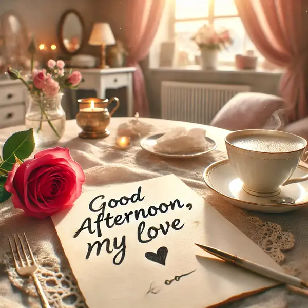 Romantic good afternoon messages for her