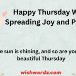 Happy Thursday Wishes Spreading Joy and Positivity