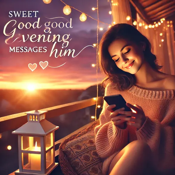 Sweet Good Evening Messages for Him
