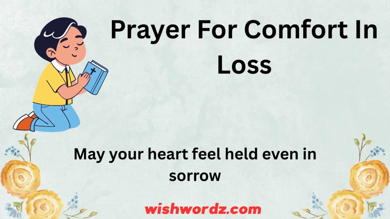 Prayer for Comfort in Loss