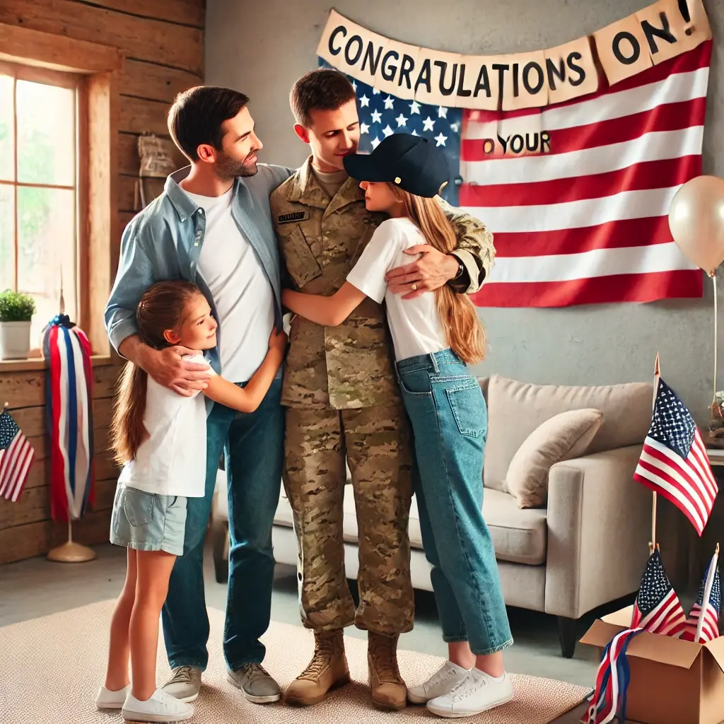 Family Messages for Military Promotion
