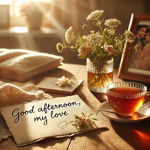 wholesome good afternoon love notes for wife