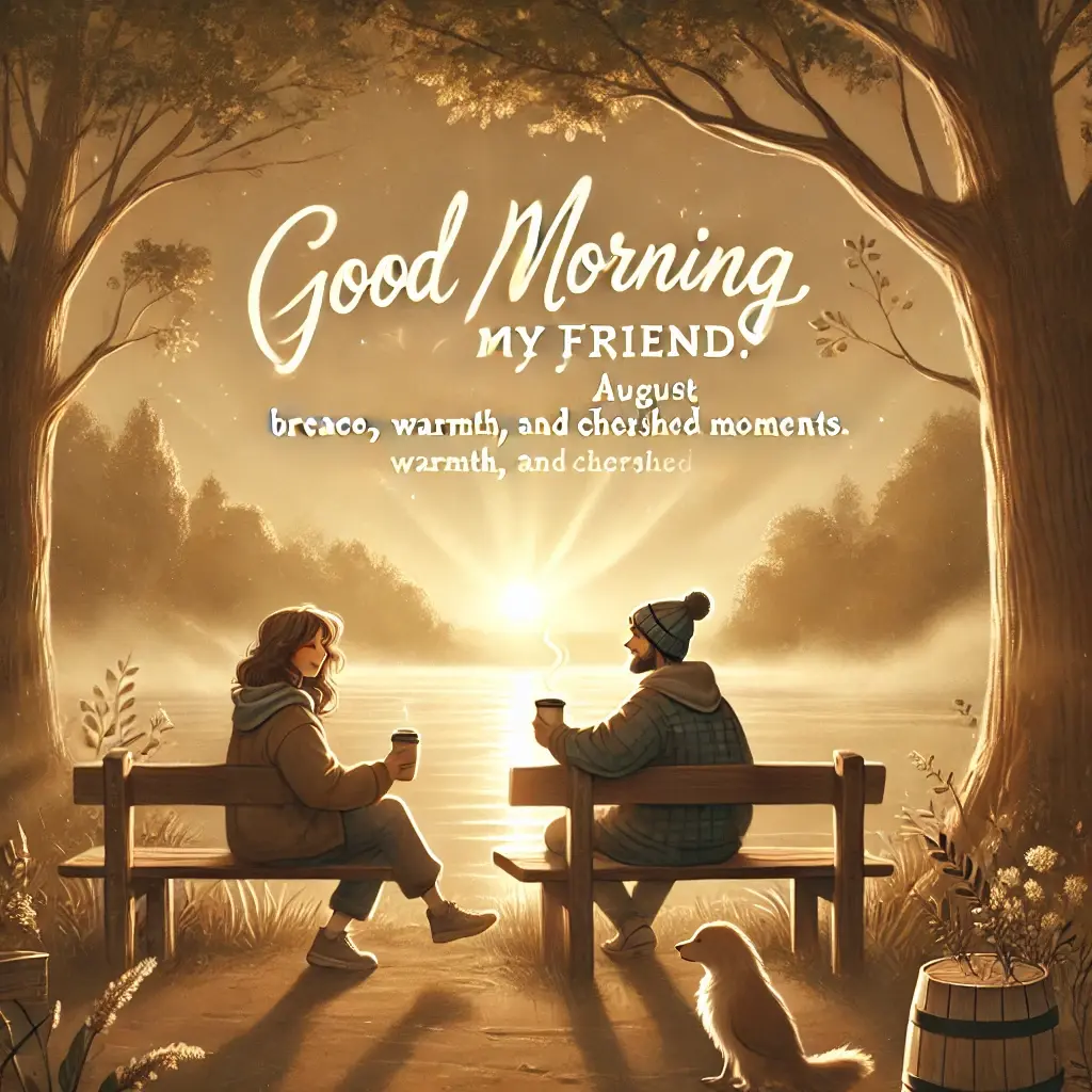 August Morning Quotes for Friends