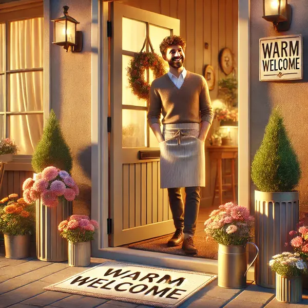 Warm Welcome Greetings for Home Visitors