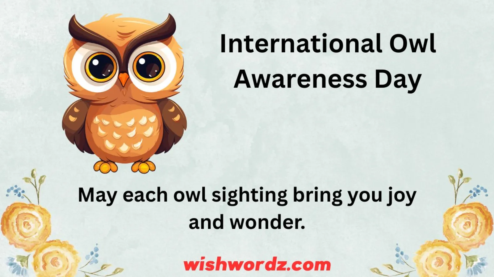 Owl Day Love Wishes