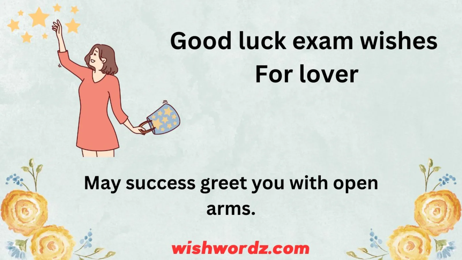 good luck exam wishes for lover
