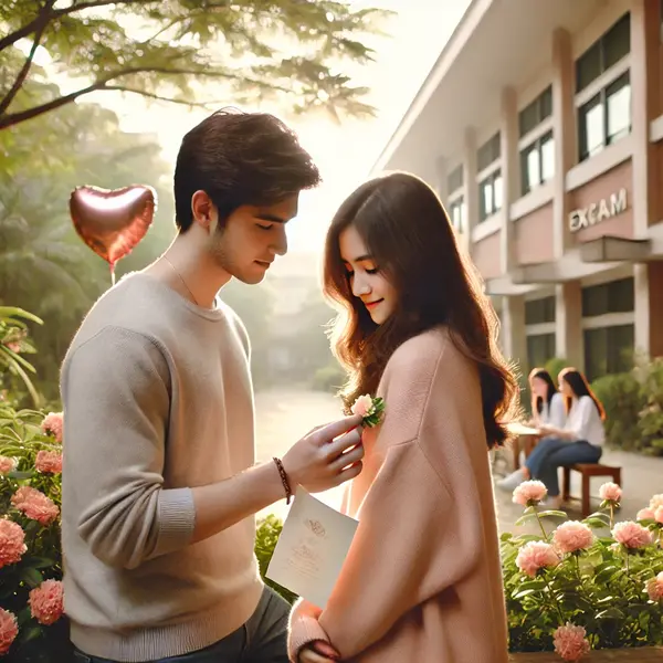 Romantic good luck exam wishes