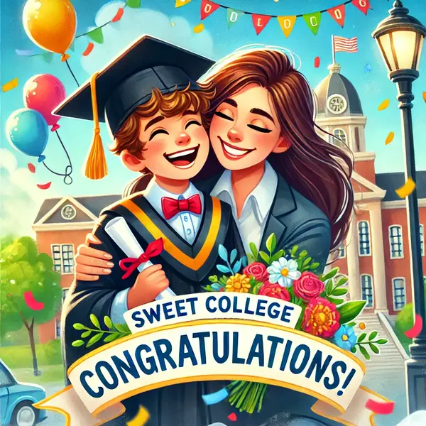 Sweet College Congratulations Wishes For Your Child