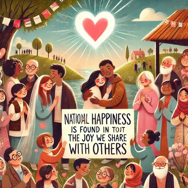 Heart Touching National Happiness Day Quotes