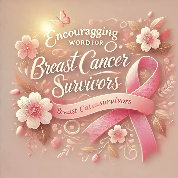 Encouraging Words for Breast Cancer Survivors