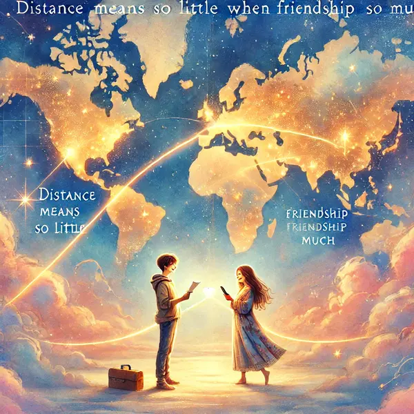 Heart Touching Long Distance Friendship Quotes