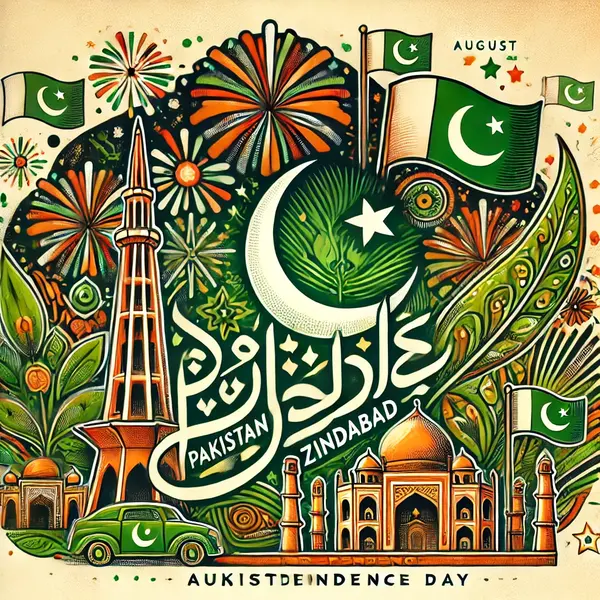 Patriotic August 14 Wishes