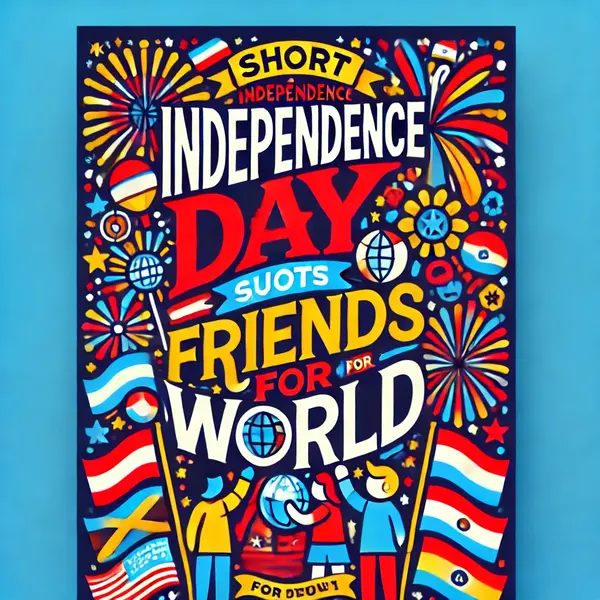 Short Independence Day quotes for friends