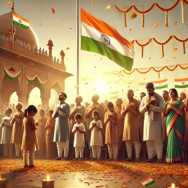 Heartfelt Greetings for 15 August Flag Ceremony