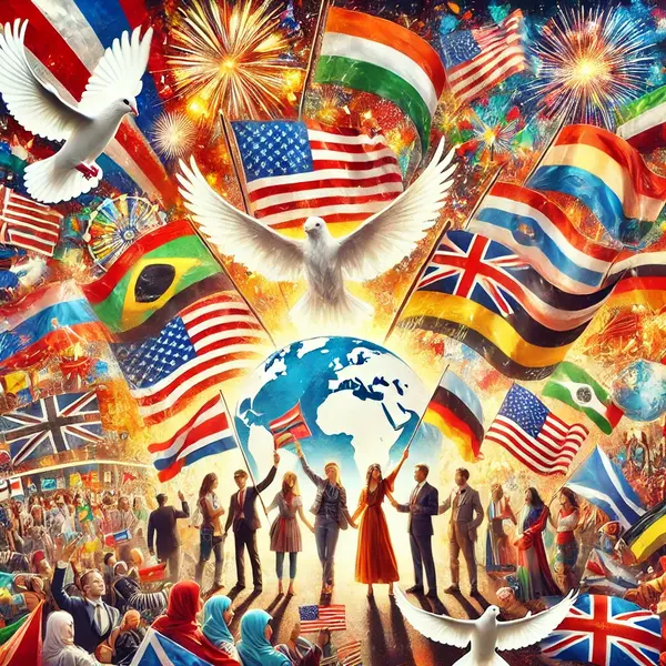 Patriotic wishes for celebrating independence day