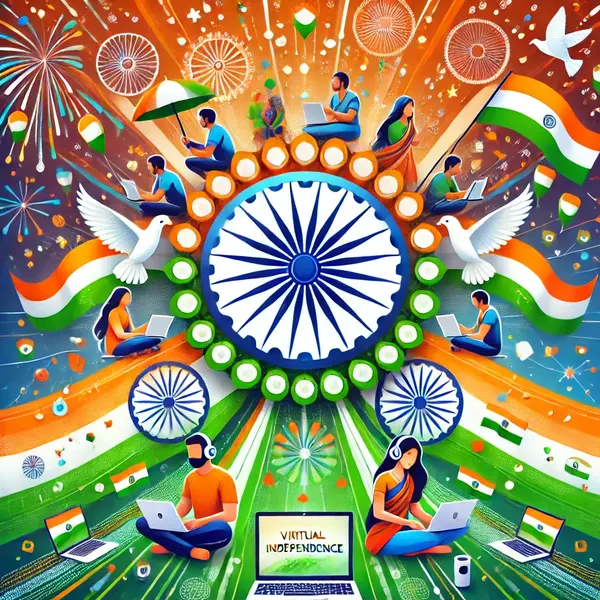 Virtual Independence Day Celebration Quotes for India