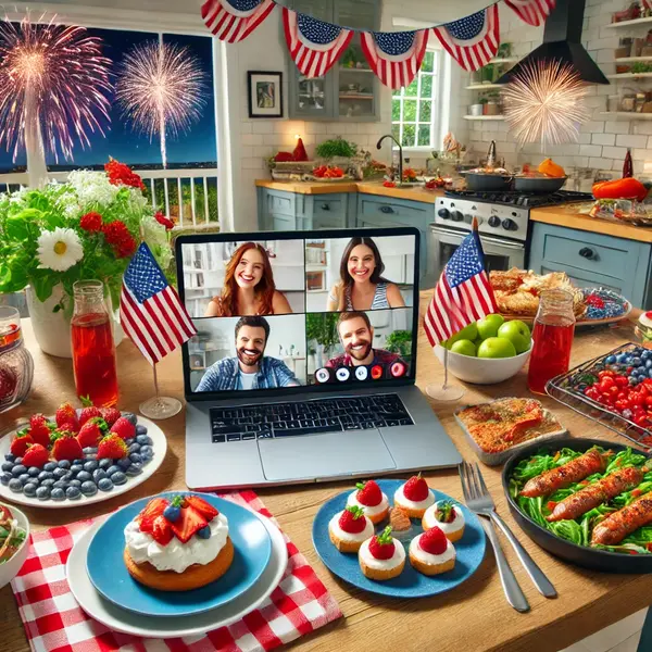 Independence Day Recipes and Virtual Food Sharing