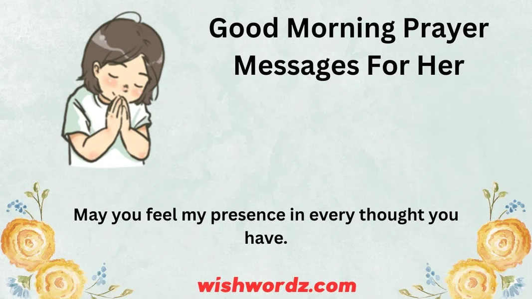 Good Morning Prayer Messages For Her