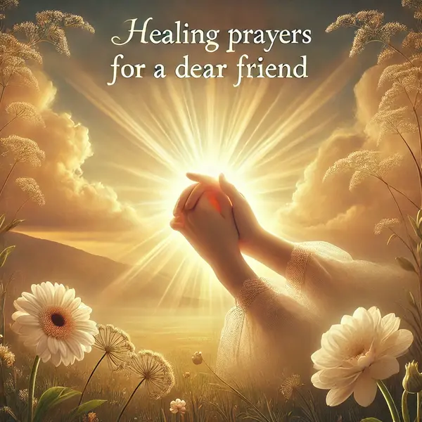 Healing Prayers for a Dear Friend