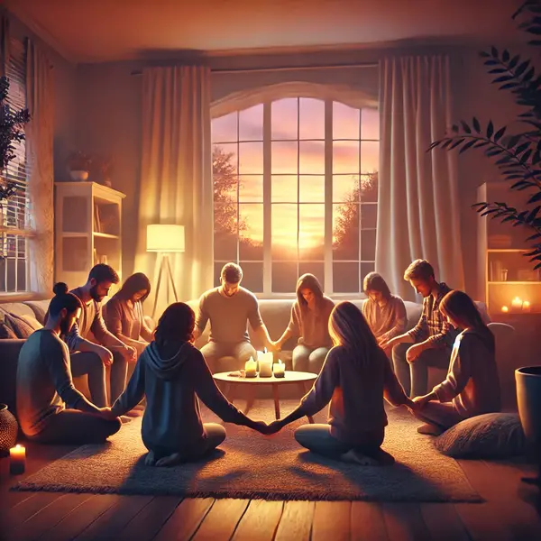 Evening Thank You Prayers for Friends and Family