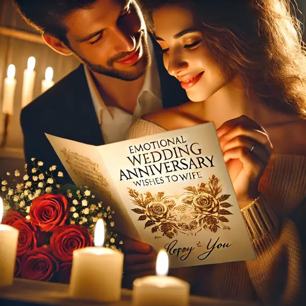 Emotional Wedding Anniversary Wishes To Wife