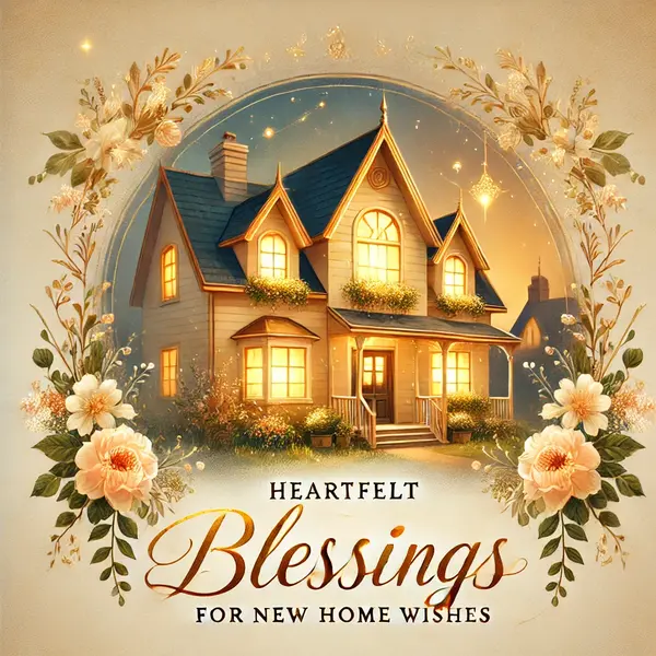 Heartfelt Blessings for New Home Wishes