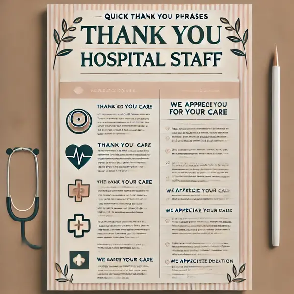 Quick Thank You Phrases