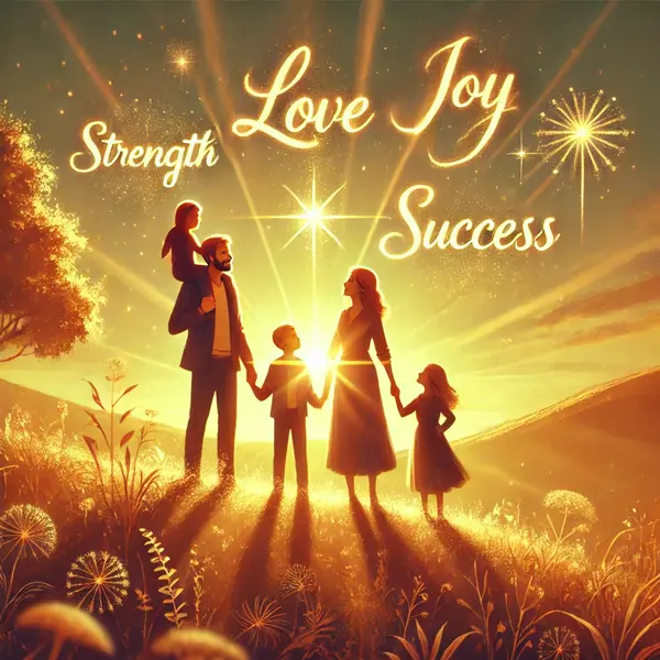 Encouragement success wishes for family