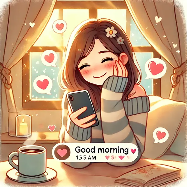 Cute Long Distance Good Morning Texts for Her