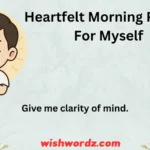 Heartfelt Morning Prayer For Myself