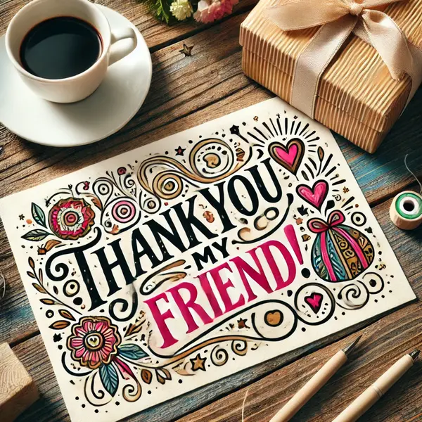 Creative Thank You Messages for Friend Presents