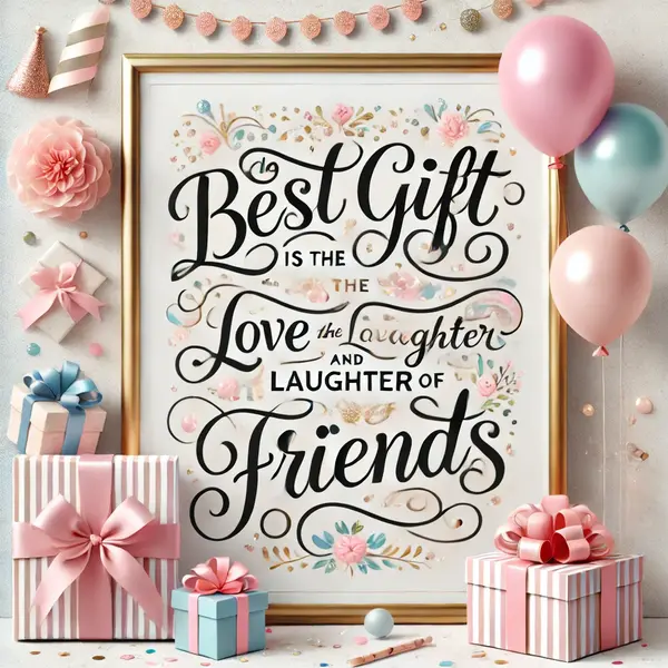  Quotes for Birthday Gifts from Friends