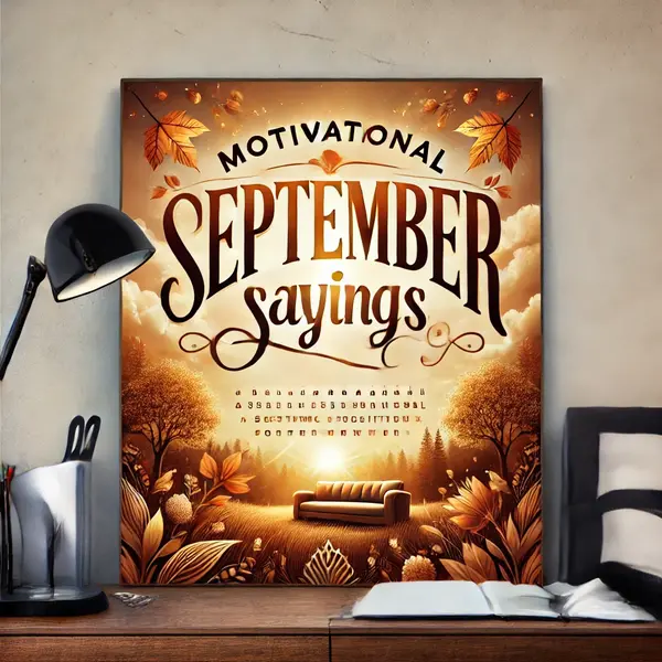Motivational September sayings