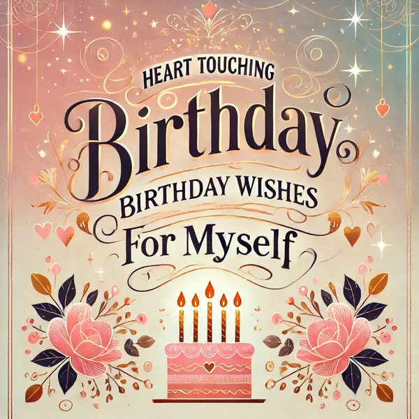 Heart Touching Birthday Wishes For Myself