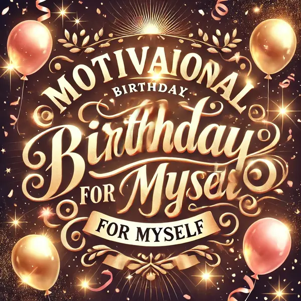 Motivational Birthday Quotes For Myself