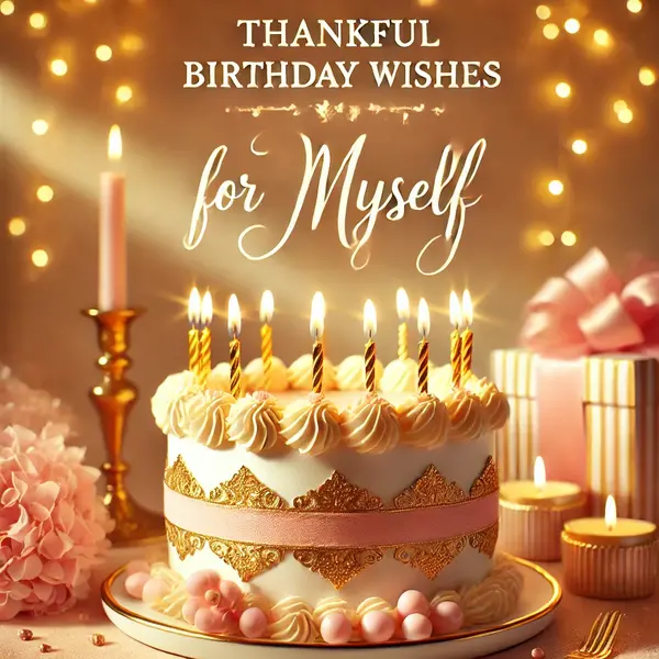 Thankful Birthday Wishes For Myself