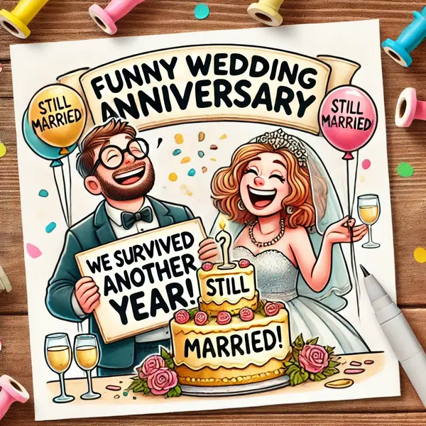 Funny Wedding Anniversary Quotes