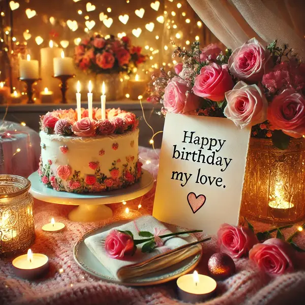 Romantic Happy Birthday Messages for Her