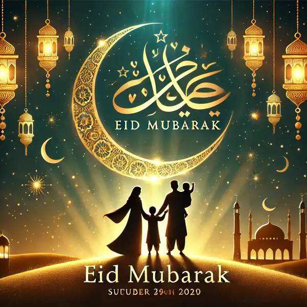 Eid Mubarak Greetings for Family