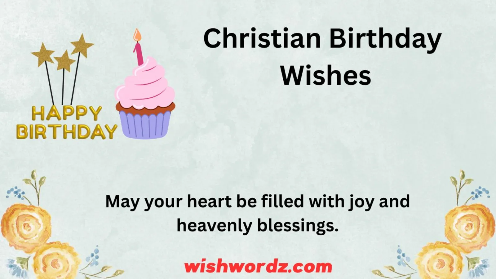 Christian Birthday Wishes