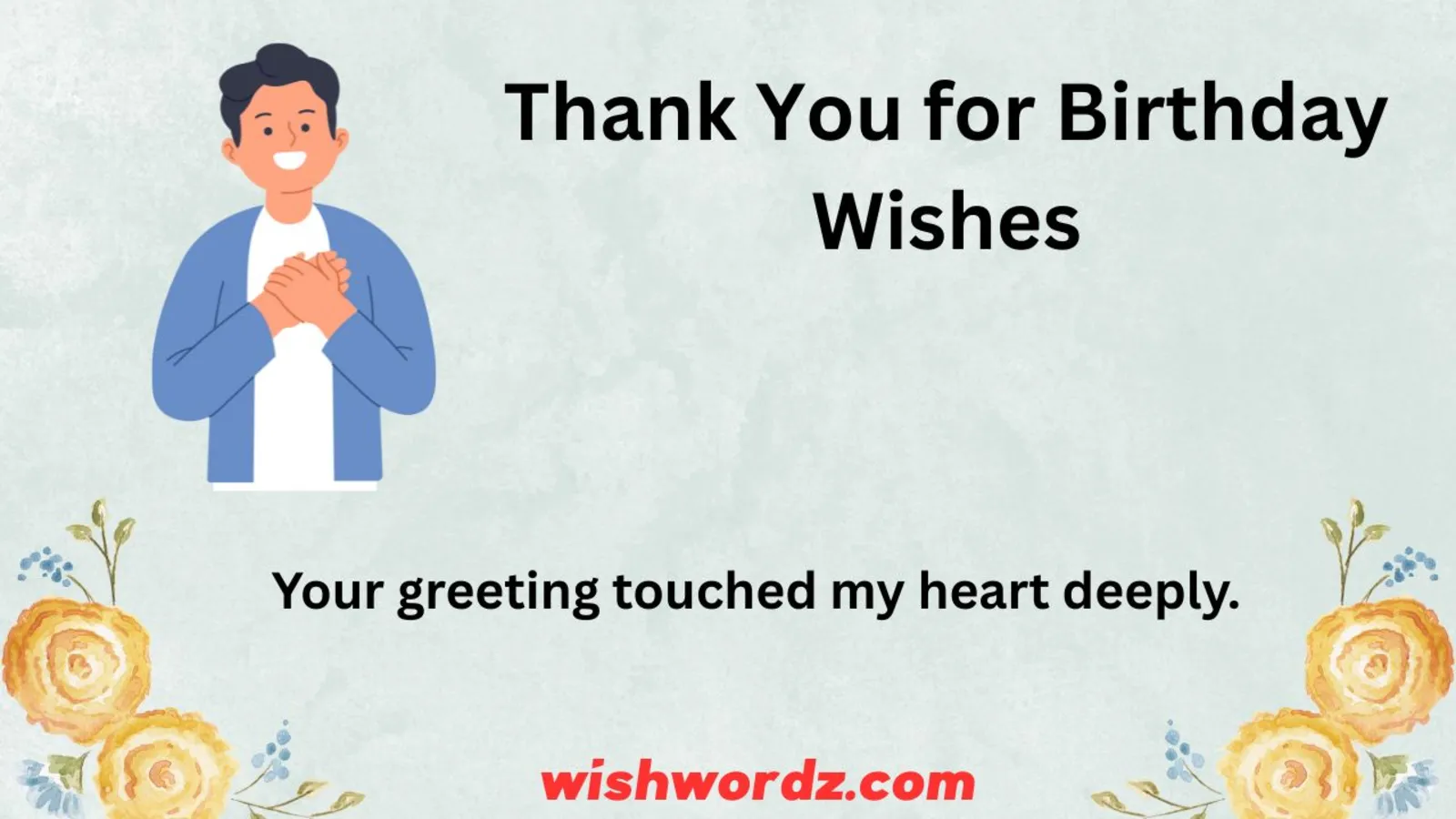 Thank You for Birthday Wishes