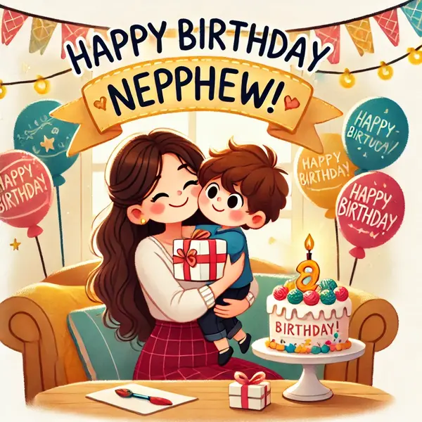 Heartwarming birthday wishes for nephew from aunt