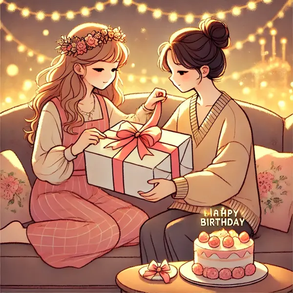 Touching birthday thoughts for sister