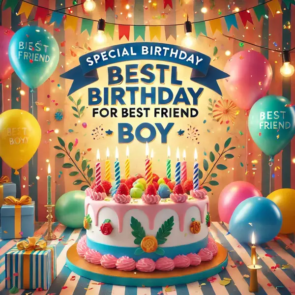 Special Birthday Wishes for Best Friend Boy
