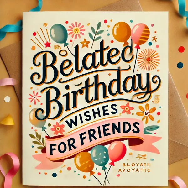 Funny Belated Birthday Wishes