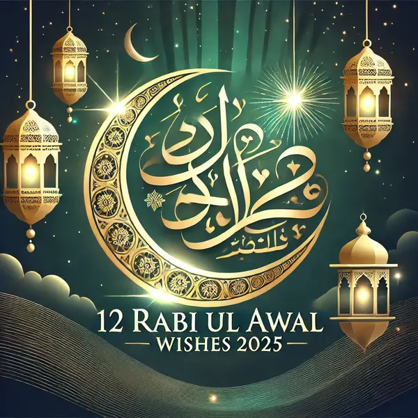 12 Rabi ul Awal Day Wishes 2025