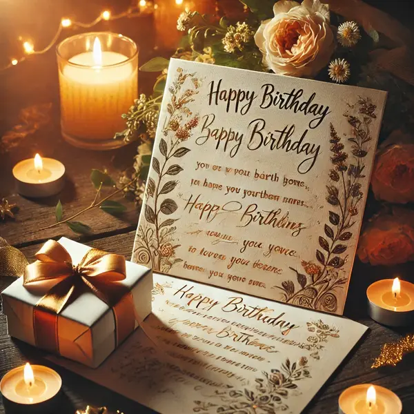 Heartfelt birthday messages