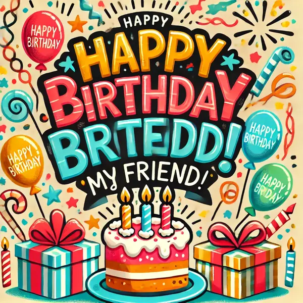 Happy Birthday wishes for friends